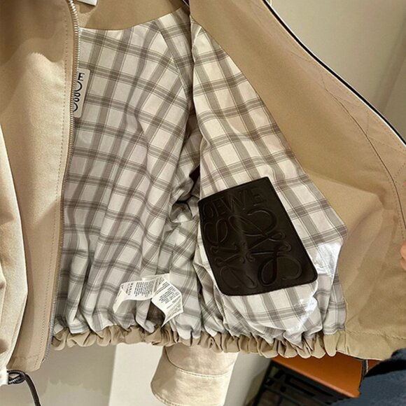 Loewe Women's Natural Relaxed Fit Balloon Jacket - Picture 11 of 11